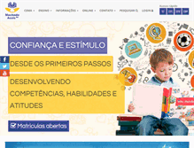 Tablet Screenshot of machadodeassis.com.br