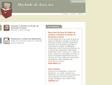 Tablet Screenshot of machadodeassis.net